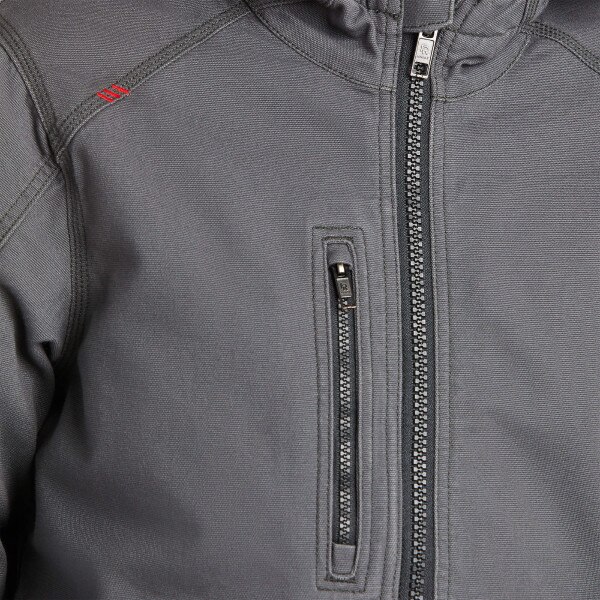 Women's Ariat FR DuraLight Stretch Canvas Jacket in Iron Gray